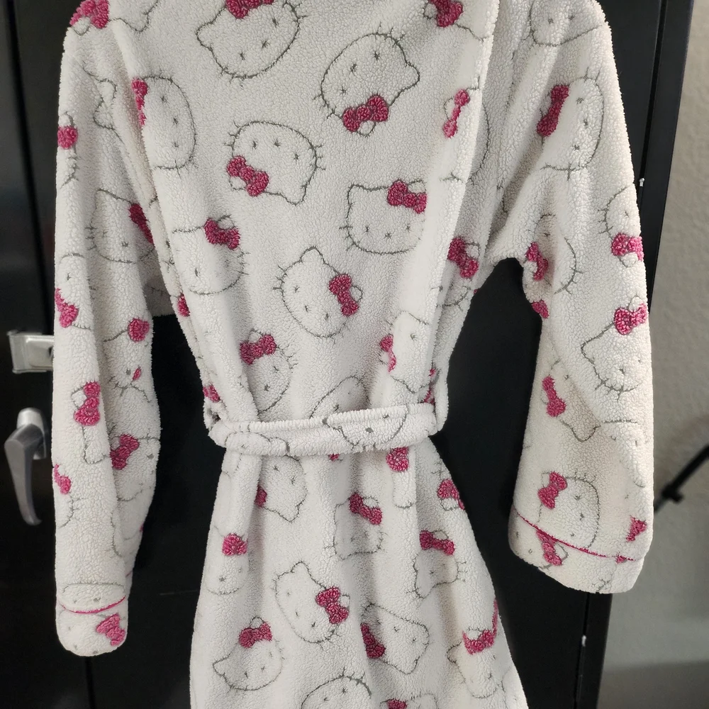 Hello Kitty Pink and White Kids‎ Pajama Robe